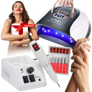 Zestaw-do-paznokci-hybryd-LAMPA-UV-256W-FREZARKA-profesjonalna-NA-PREZENT.webp