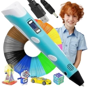 DRUKARKA-DLUGOPIS-3D-Dla-Dzieci-PEN-Wklady-FILAMENT-PLA-330-METROW-zestaw.webp