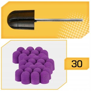 ZESTAW-30x-KAPTURKI-nakladki-scierne-do-pedicure-frezarki-13mm-z-Nosnikiem-Kod-producenta-pielegnacja-stop-fioletowe-nosnik.jpg