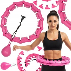 HULA HOP ODCHUDZAJĄCY SMART Z OBCIĄŻNIKIEM OBCIĄŻENIEM HULAHOP ODCHUDZAJĄCE