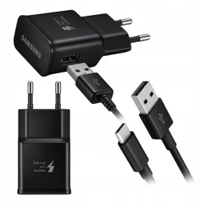 SZYBKA ŁADOWARKA SIECIOWA ZESTAW do telefonu 15W 2000mA + KABEL USB-C 1m