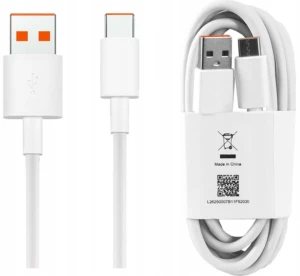 KABEL XIAOMI USB USB-C 6A 66W SZYBKIE ŁADOWANIE 2M FAST CHARGE USB TYP C