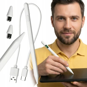 RYSIK DO TABLETA AKTYWNY UNIWERSALNY DO EKRANÓW DOTYKOWYCH PENCIL STYLUS