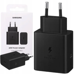 Ładowarka sieciowa Samsung USB typ C do Samsung 3000 mA 20 V czarna 60W