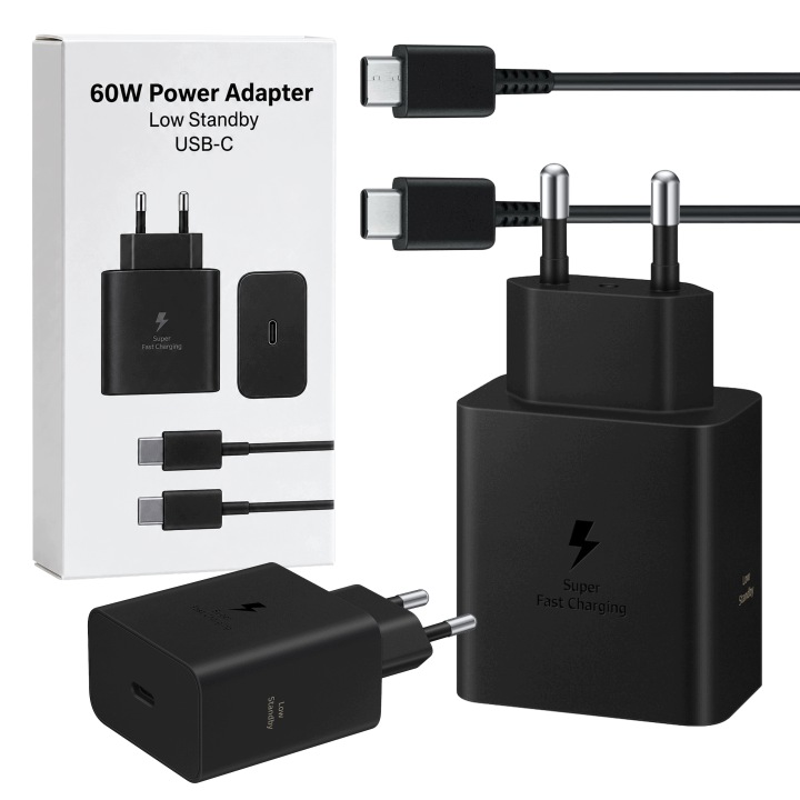 SZYBKA-LADOWARKA-SIECIOWA-Lewer-60W-GaN-SUPER-do-telefonu-USB-C-KABEL-2M.jpg