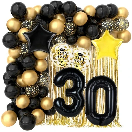 ZESTAW-BALONY-na-30-urodziny-cyfry-dekoracja-CZARNE-ZLOTE-STYLOWE-MOCNE.webp